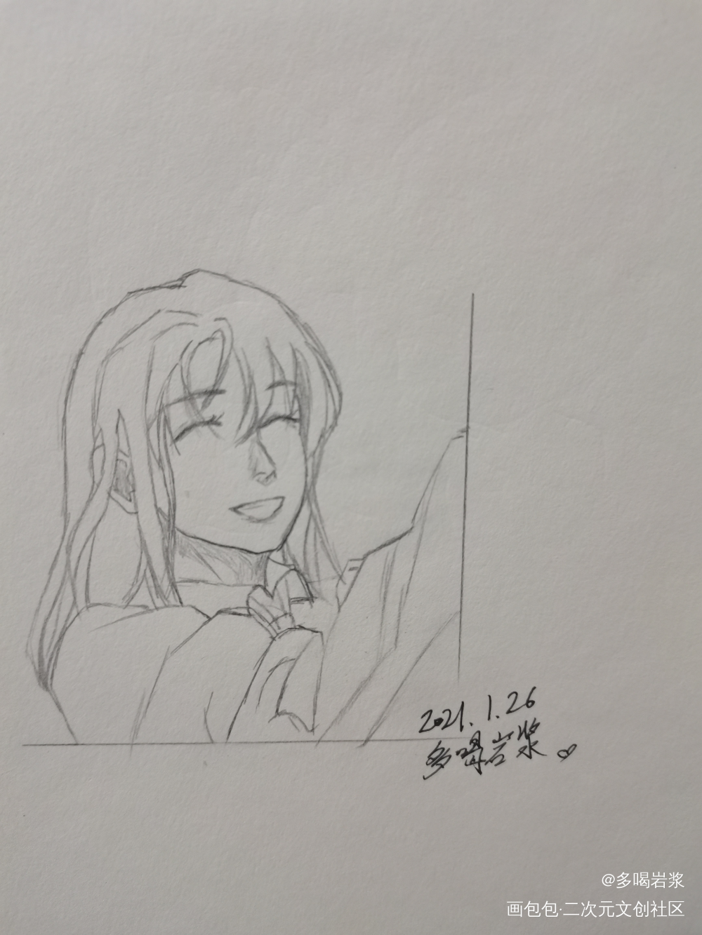 手绘_不健全关系腾瑞雨钱错绘画作品