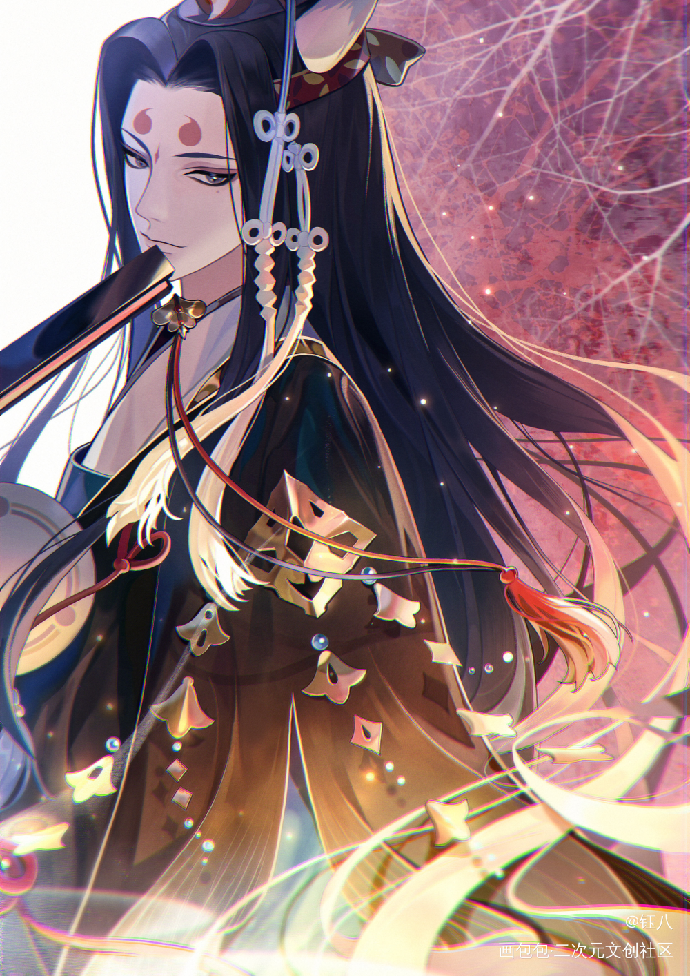 玉藻前_玉藻前阴阳师阴阳师手游阴阳师烬天玉藻前玉藻前日系插画同人