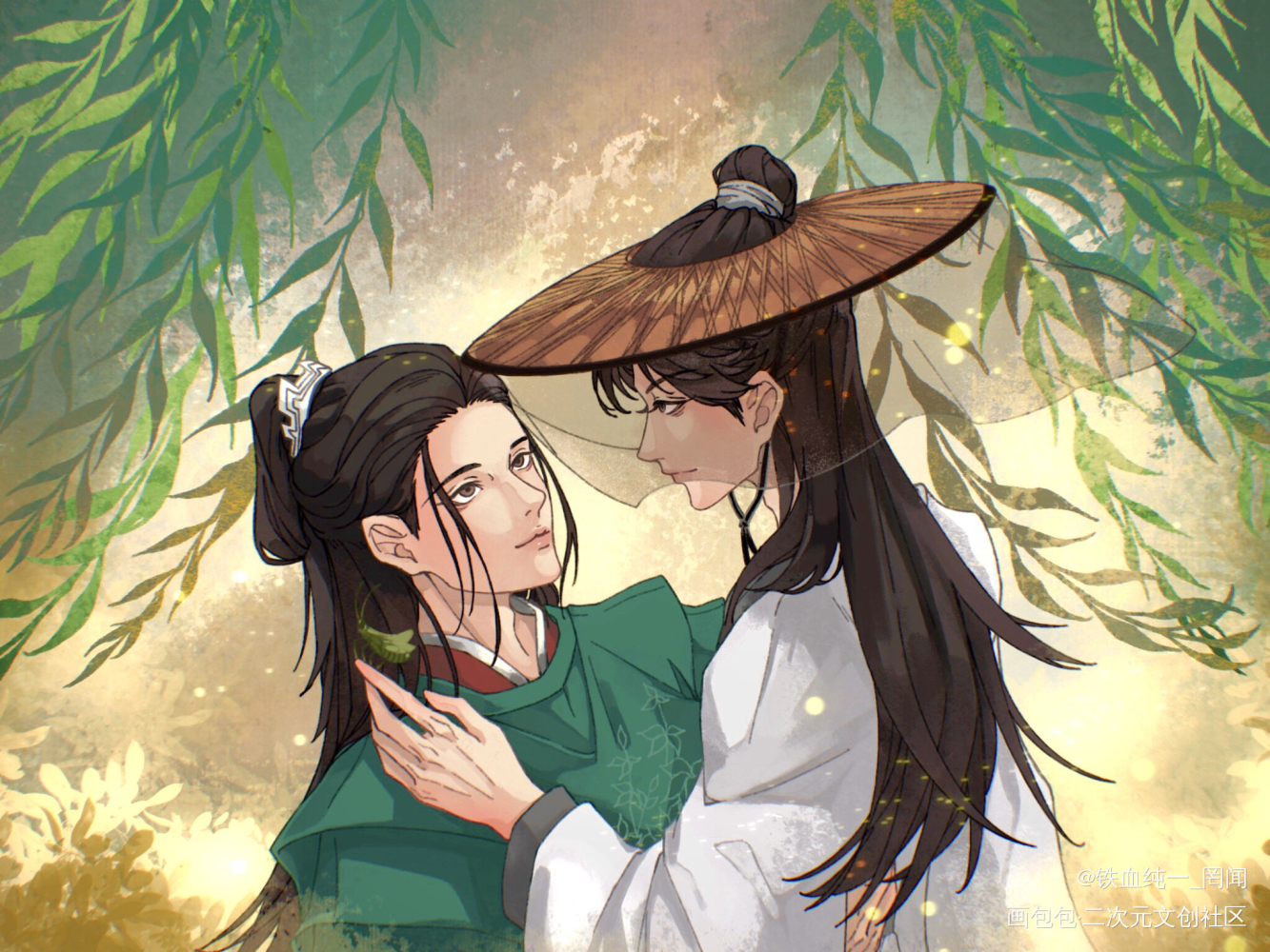 温周_山河令板绘插画插画平涂绘画作品