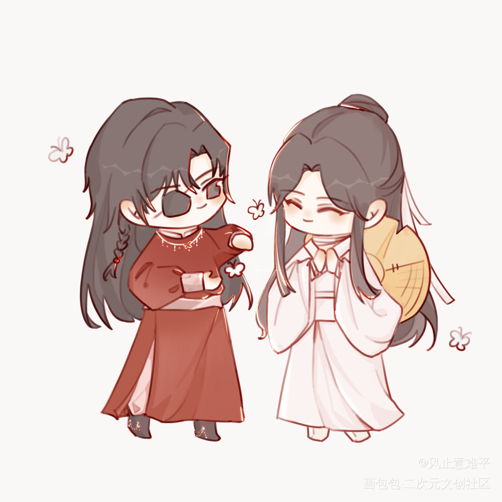 天官赐福,百无禁忌_天官赐福花怜绘画作品