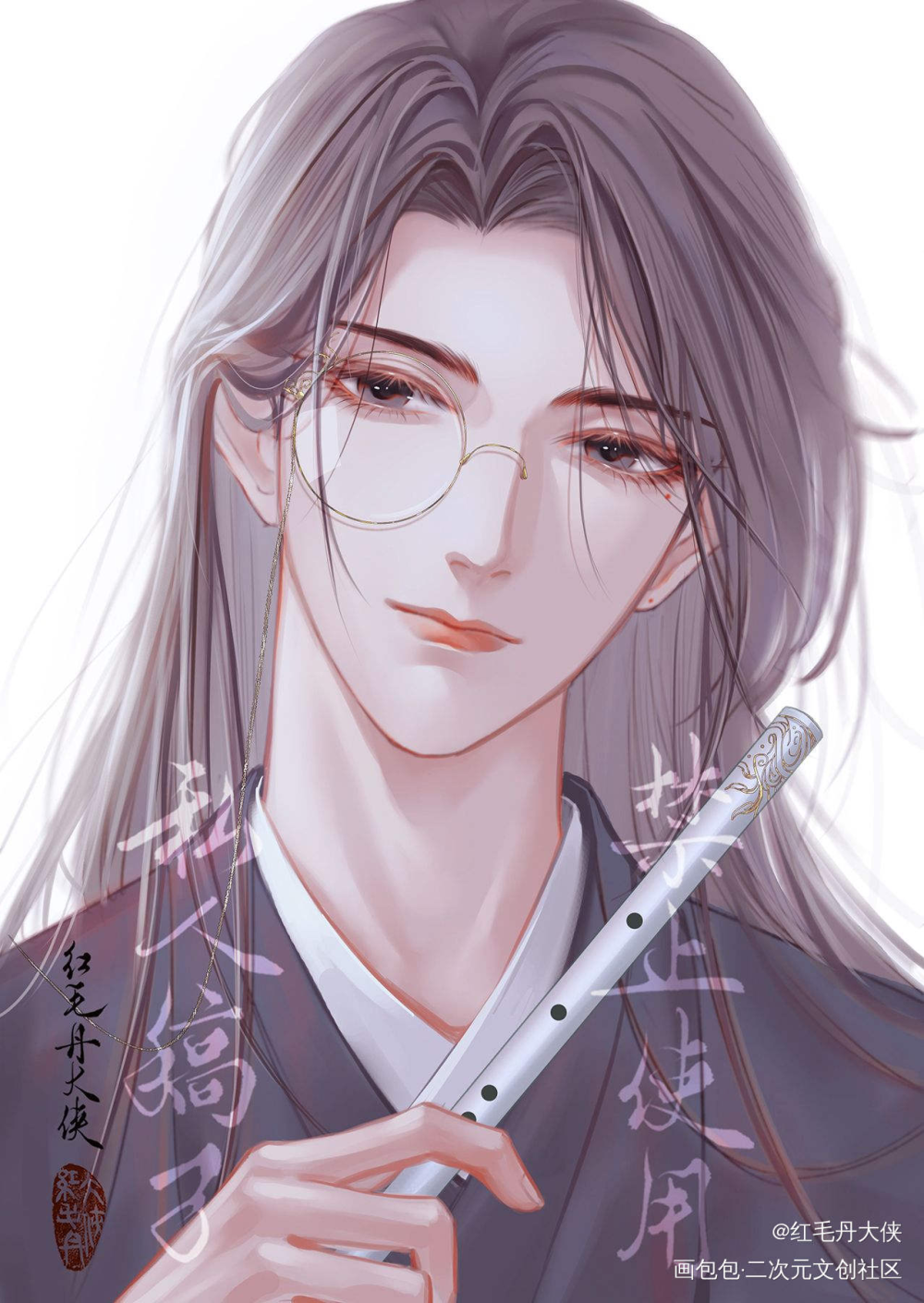杀破狼,顾昀_红毛丹大侠的绘画作品_画包包