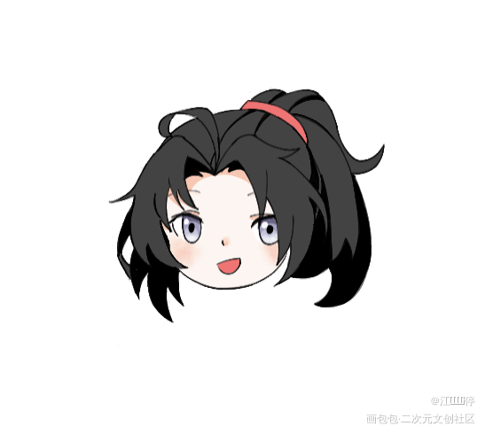 魏无羡_魔道祖师魏无羡手绘q版绘画作品