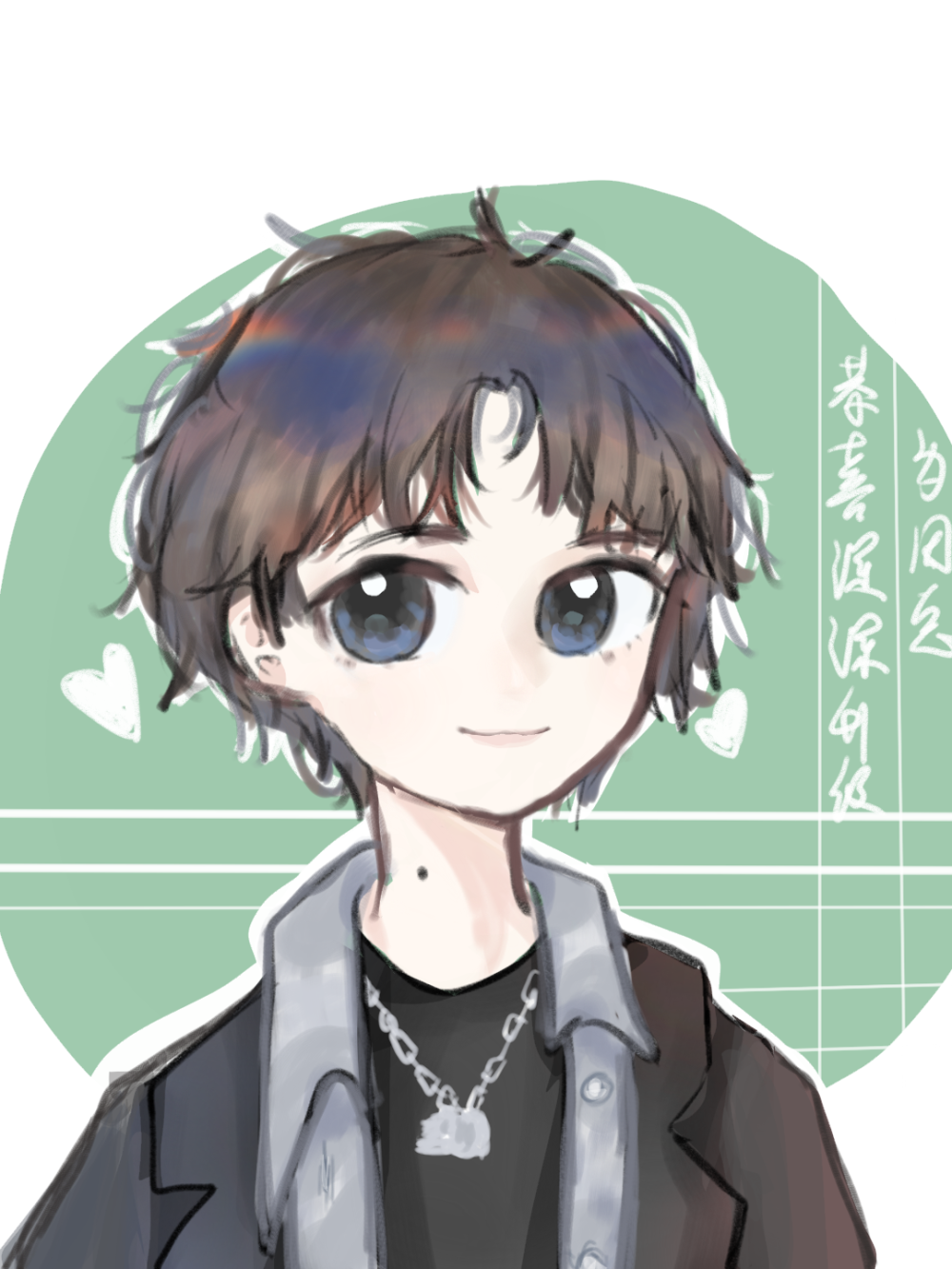 恭喜周深工作室开张！_明星周深头像板绘绘画绘画作品