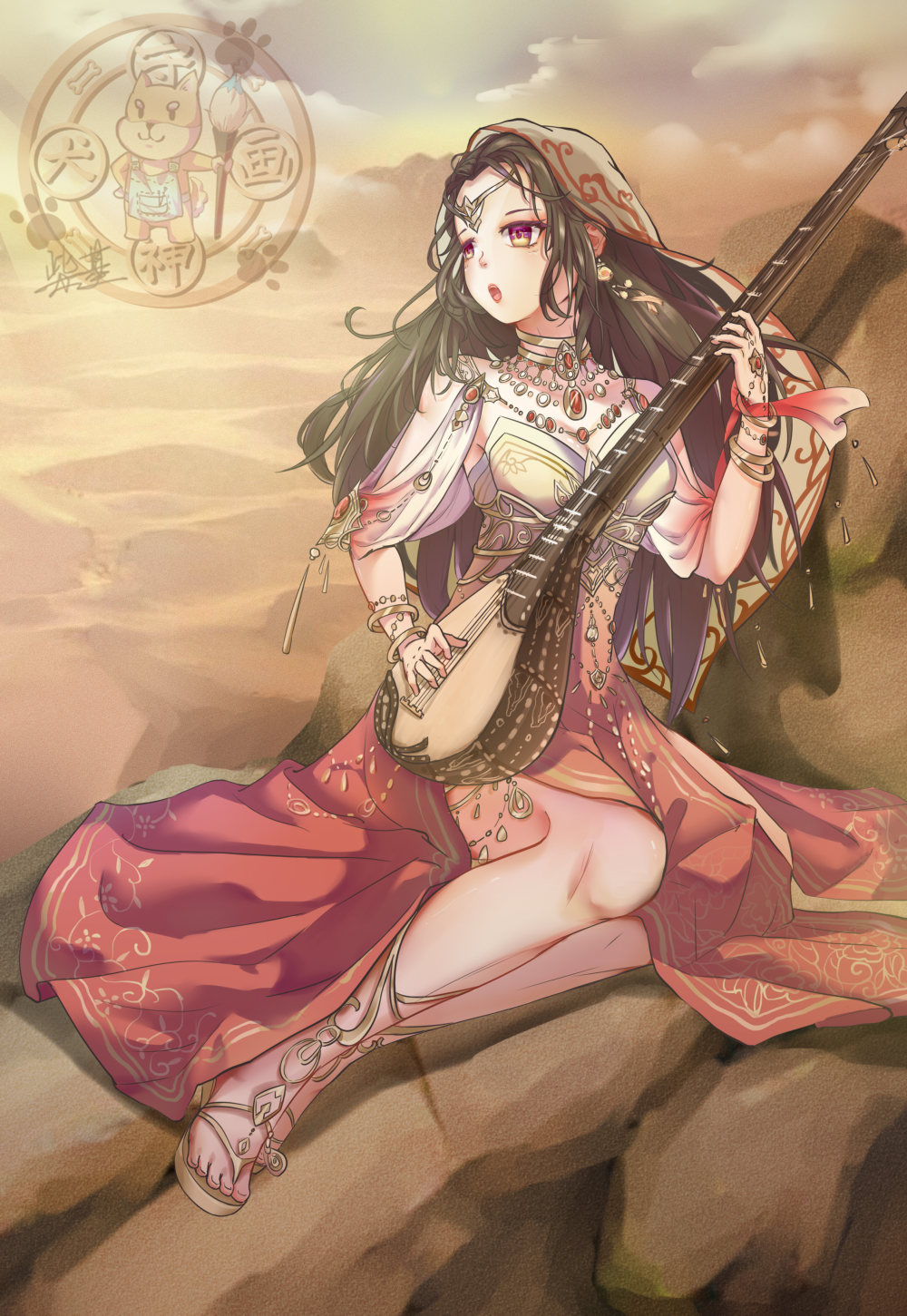 客单_古风平涂日系求点评我要上首推插画同人绘画作品