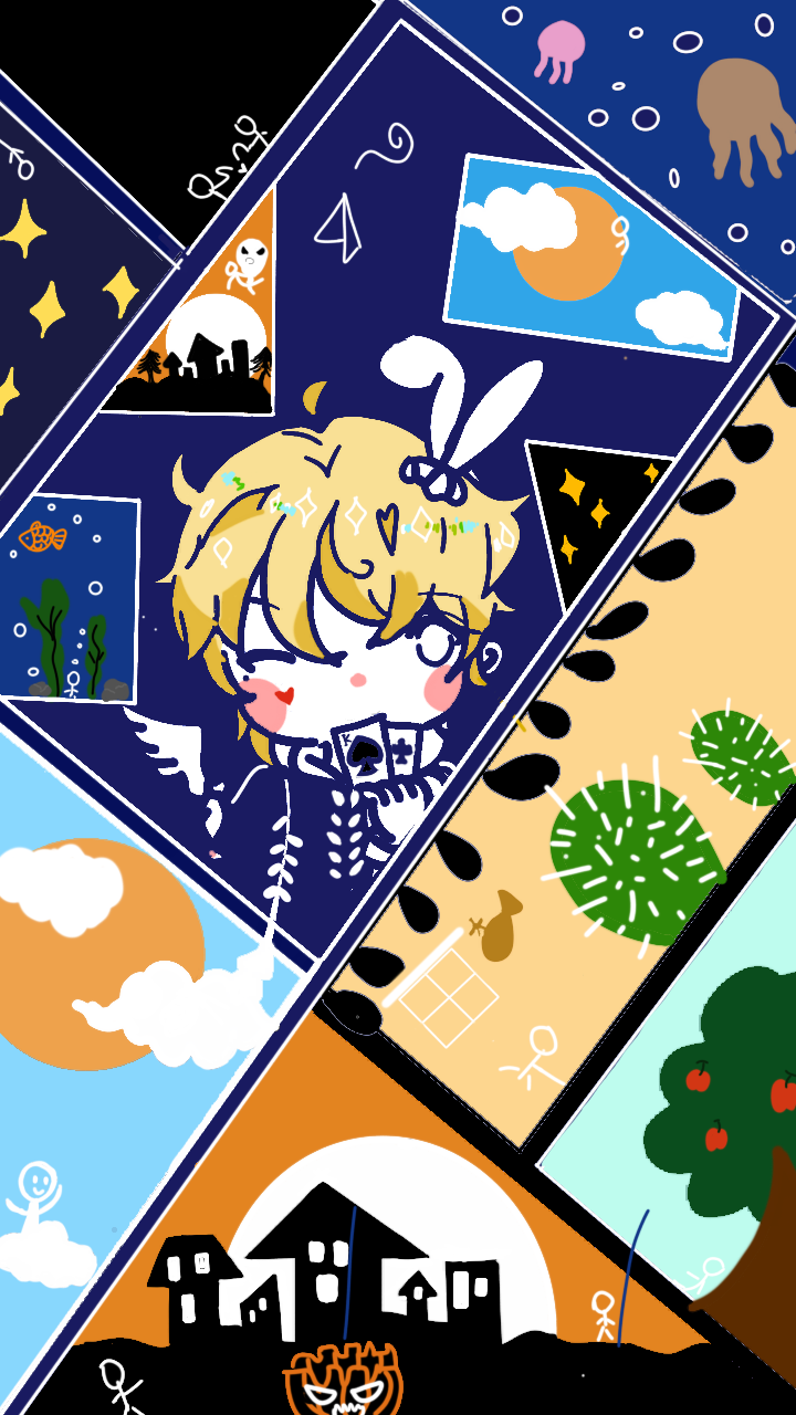 菜鸡画画_原原創绘画作品