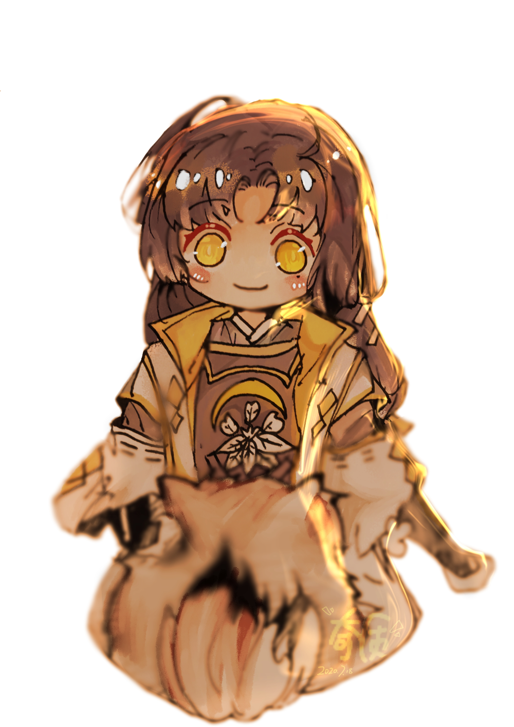 -_阴阳师鬼切绘画作品