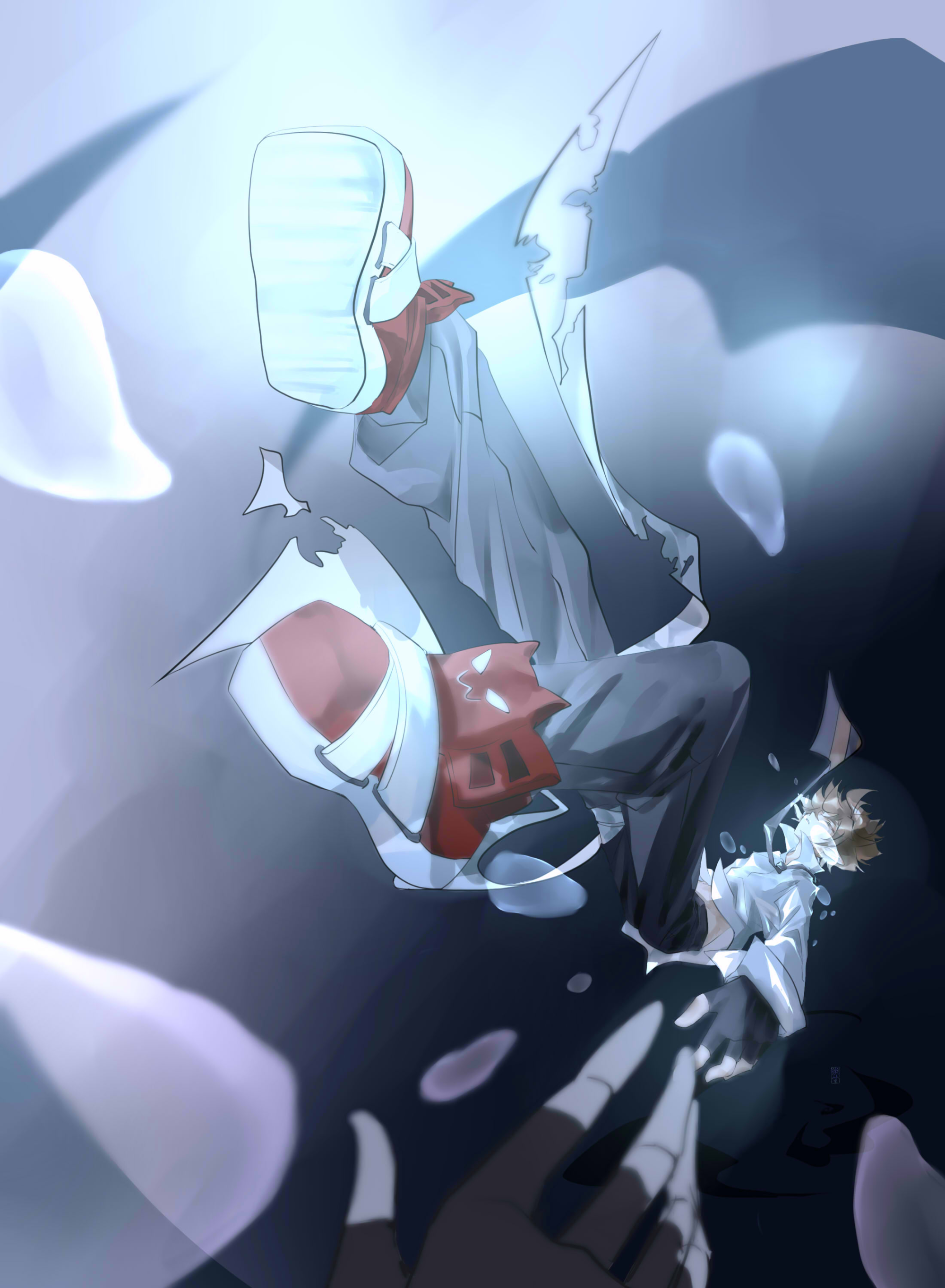 沉溺_凹凸世界安迷修平涂同人绘画作品