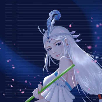 秦时明月雪女秦时明月雪女原創绘画作品