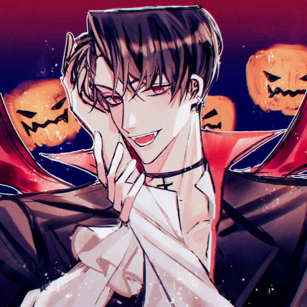 Happy Halloween_188男团赵锦辛厚涂同人绘画作品