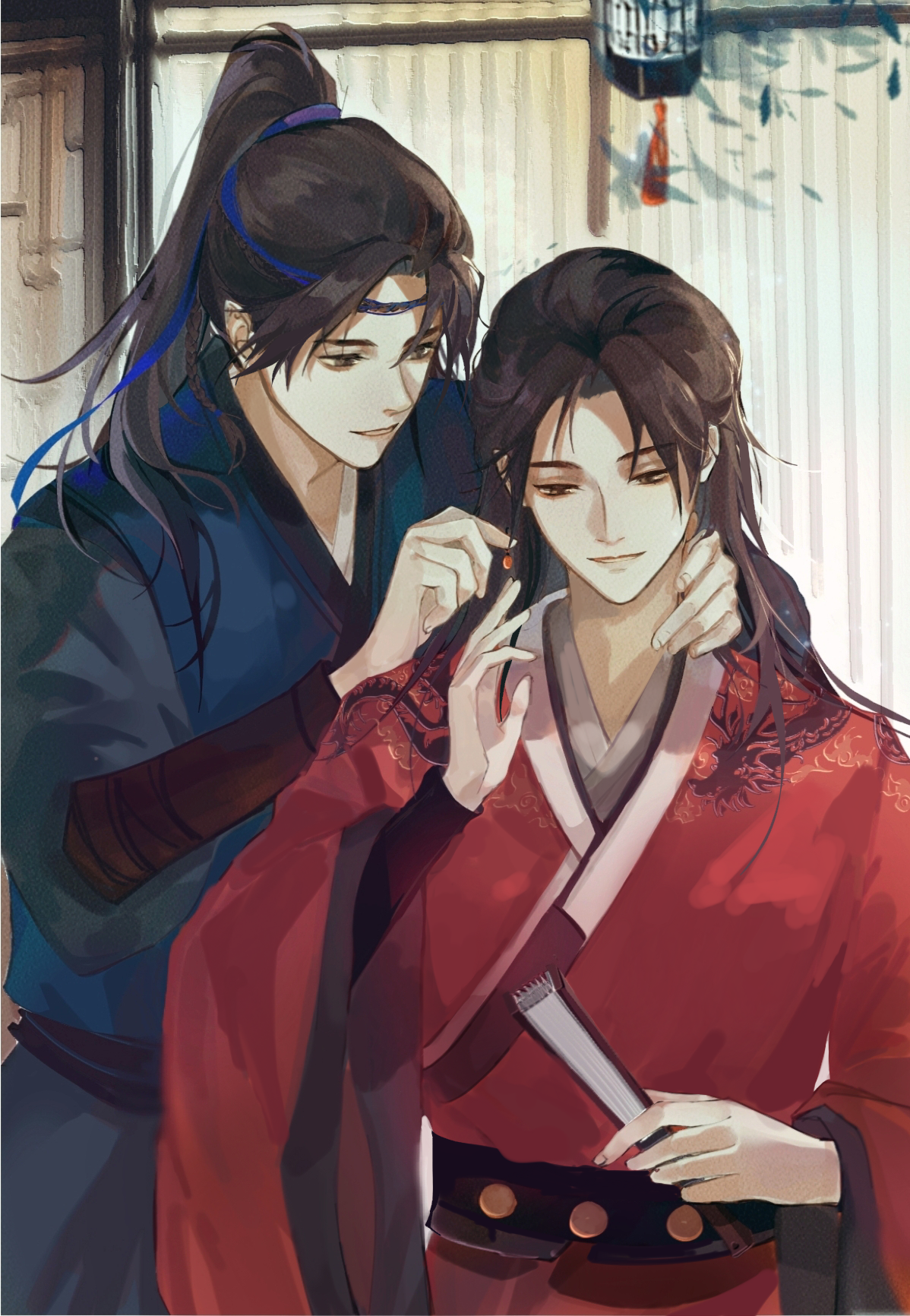 将进酒_二创沈兰舟萧驰野平涂不知道绘画作品