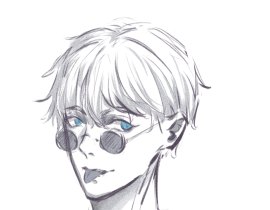 5t5 昨天涂了一下老公^q^_绘画作品
