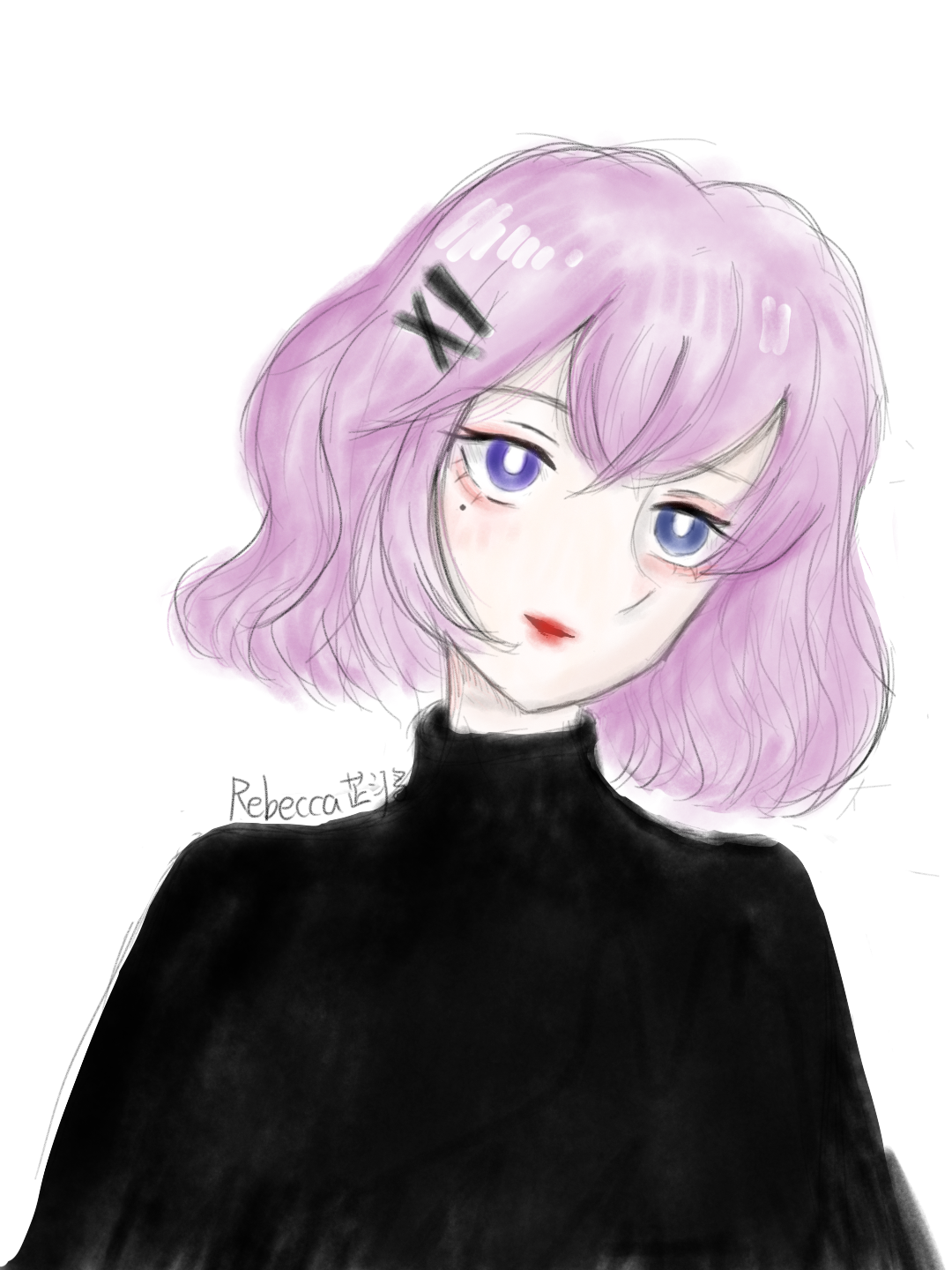 第一天打卡♡”滴_求点评头像自设绘画作品