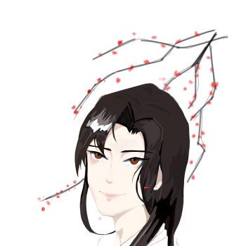 兰舟呀 改了一下子将进酒沈泽川平涂同人略略略