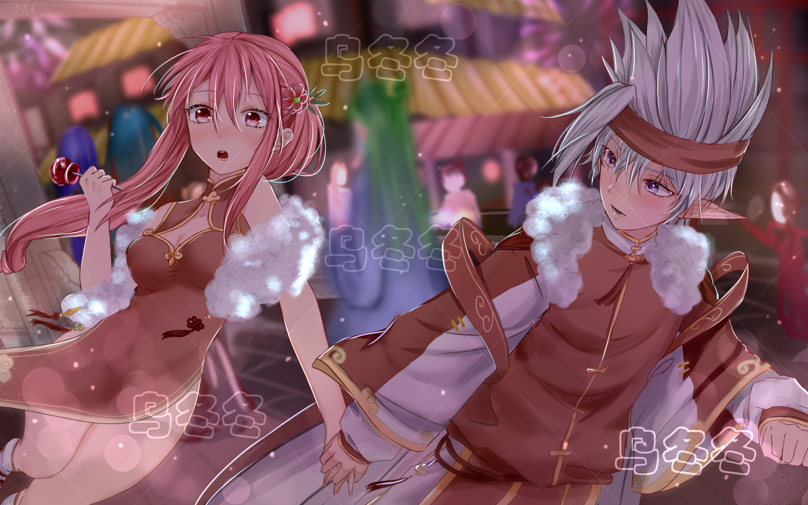 单子_凹凸世界格瑞平涂日系求点评求配文头像插画同人oc绘画作品