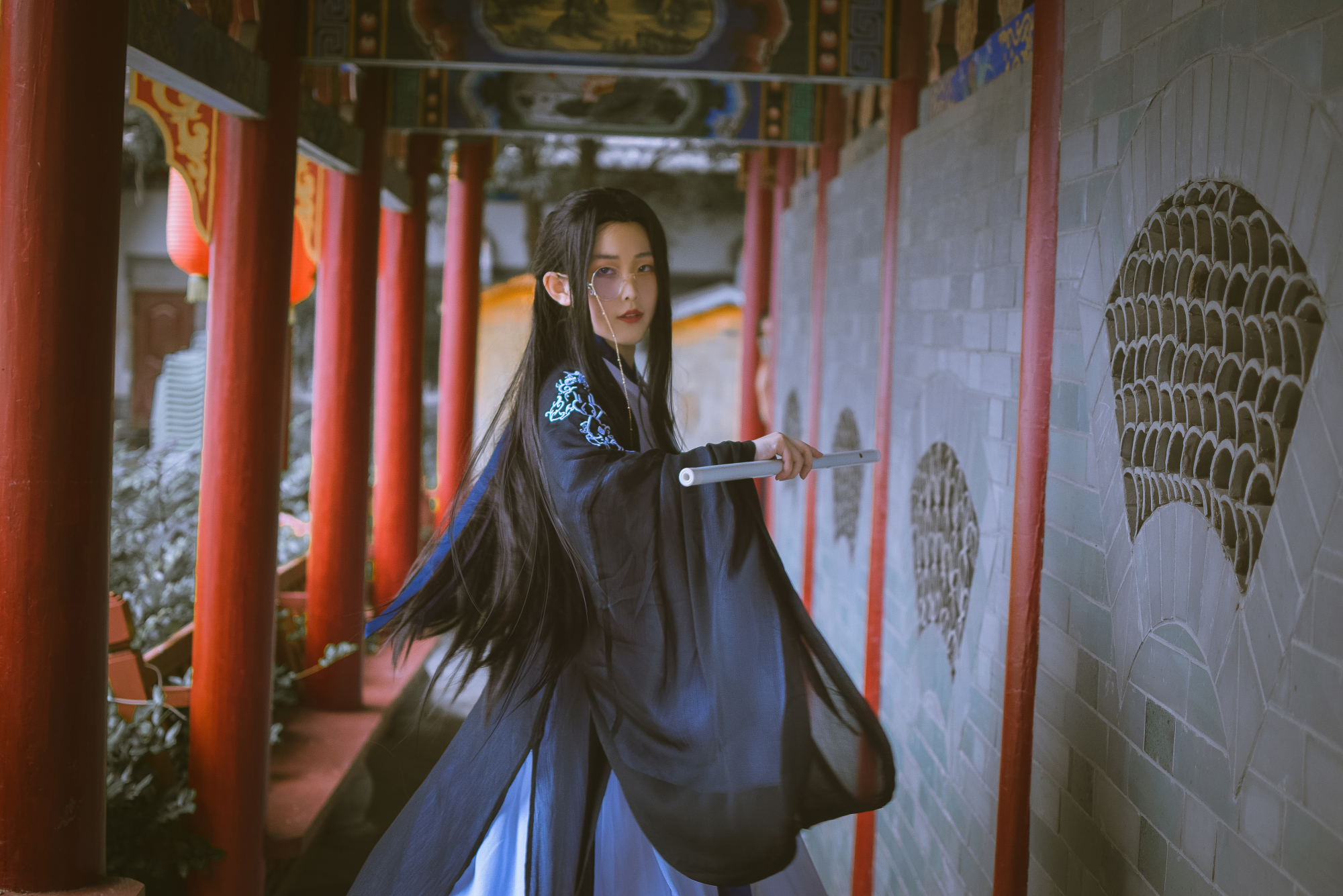 顾昀，照卿云出的角色画的_杀破狼顾昀Q版绘画作品