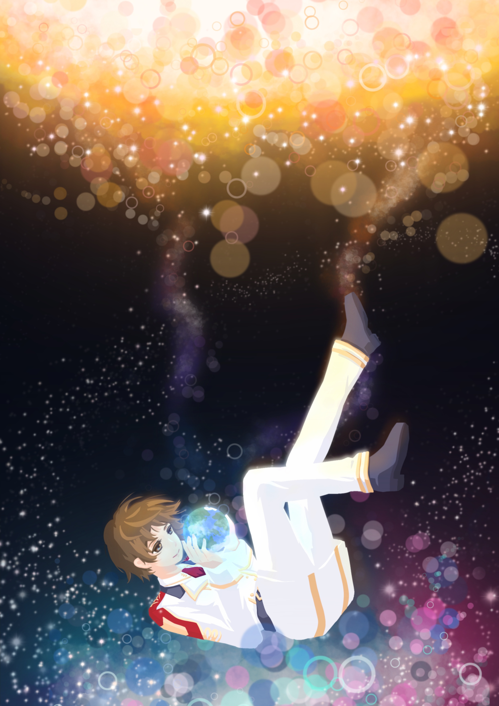 百万星河_大英雄时代傅落插画priest绘画作品