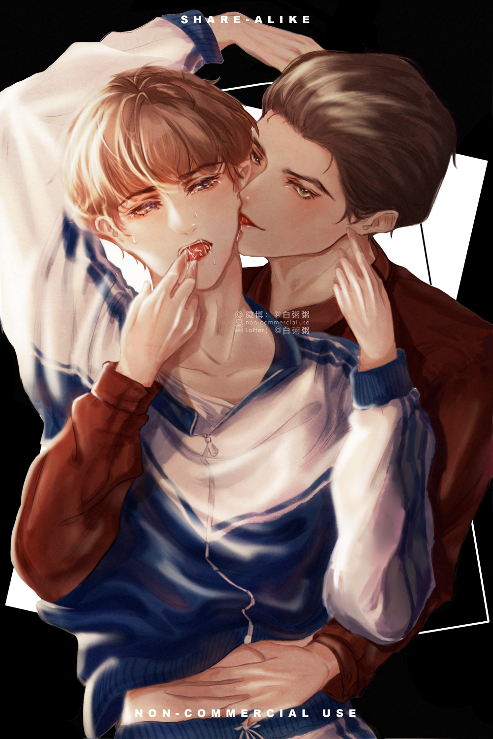 群秀——校服好文明_188男团群秀李程秀邵群绘画作品