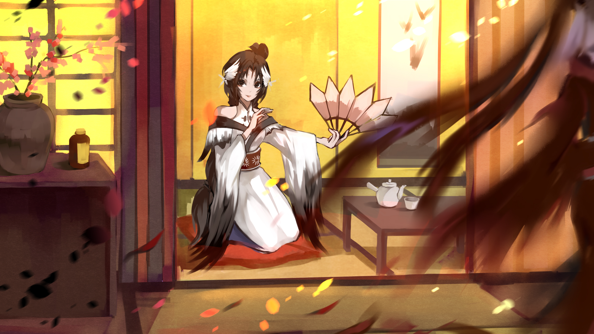 永眠镇_第五人格红蝶头像绘画作品