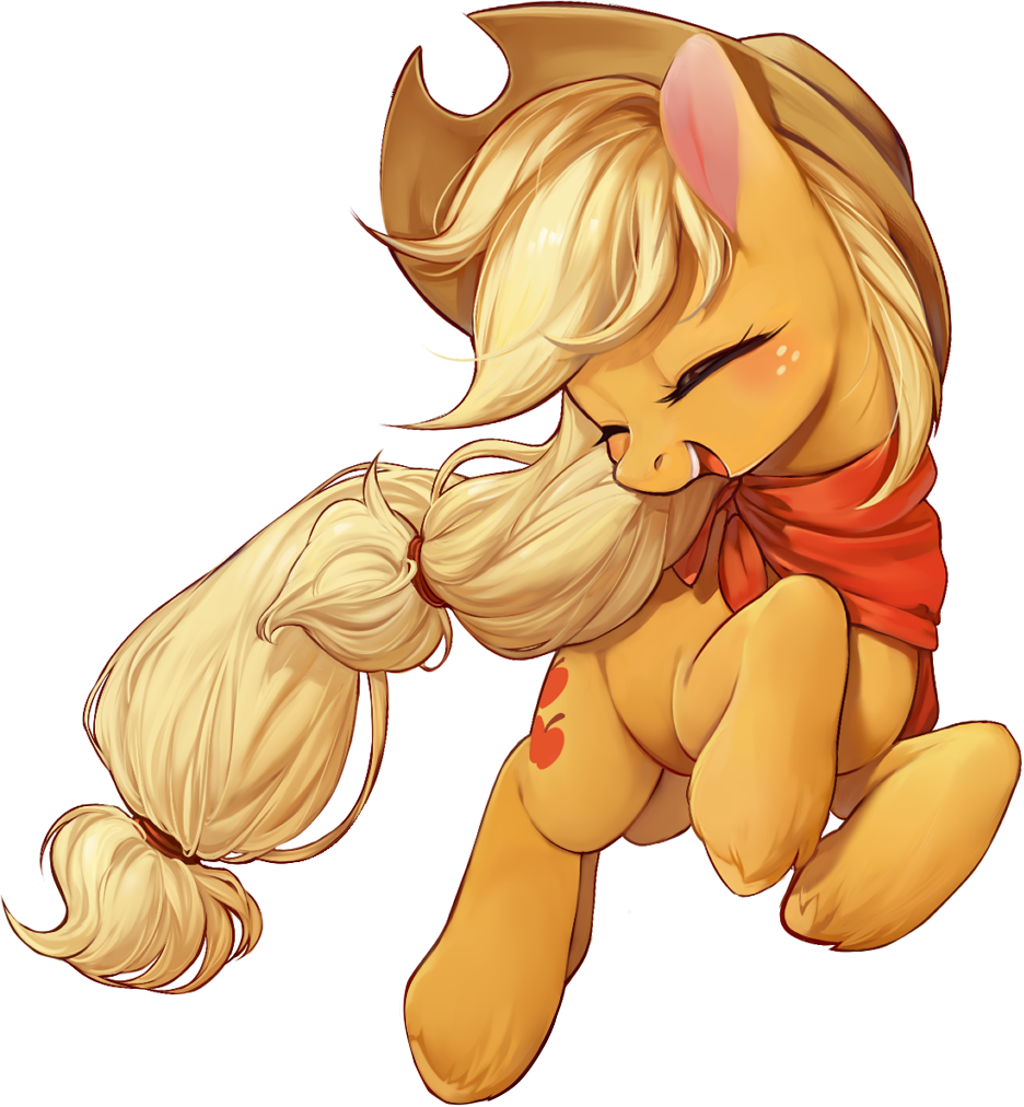 pony第一发_苹果嘉儿柔柔头像我的小马驹绘画作品