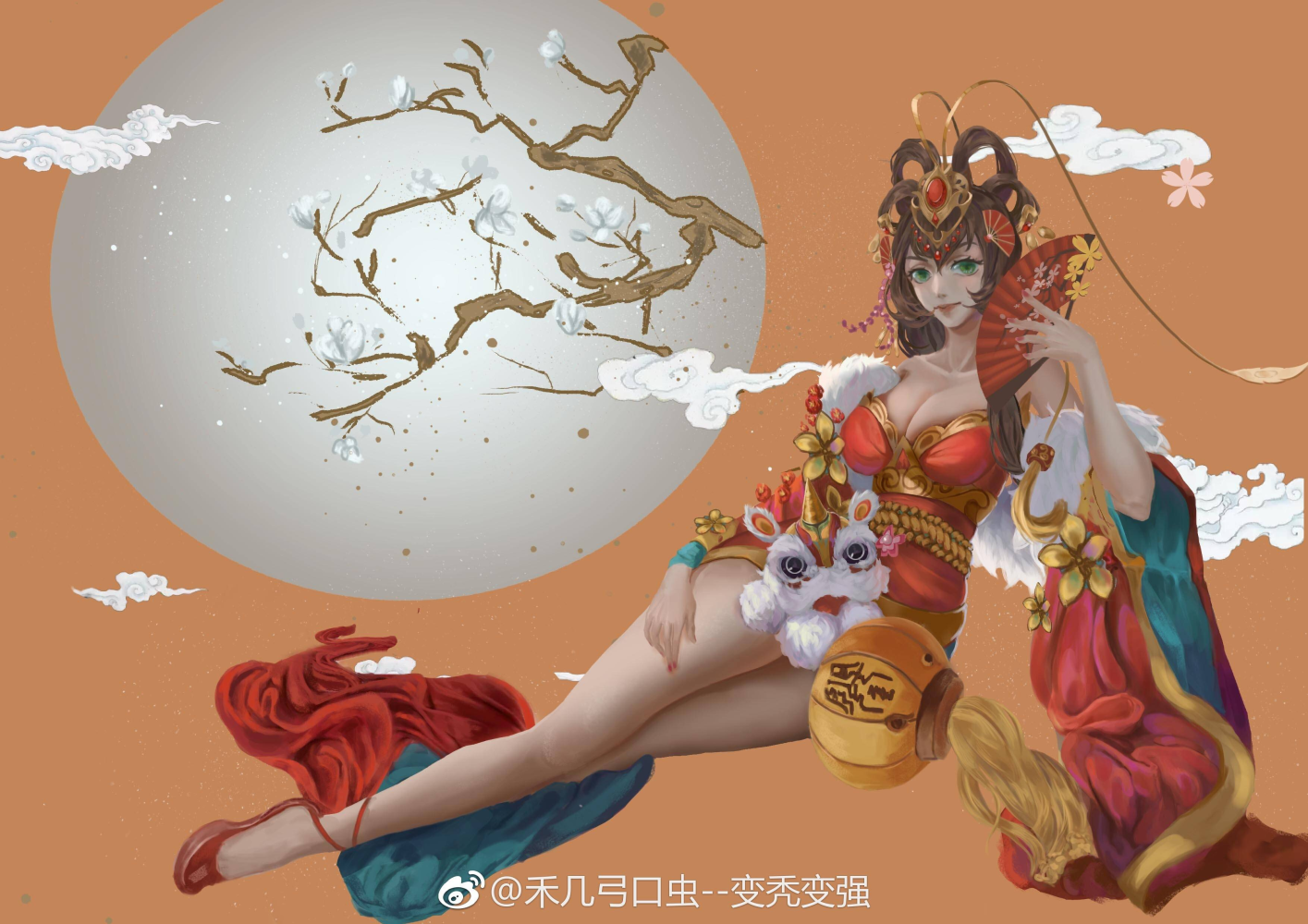 小乔_少年三国志小乔头像绘画作品