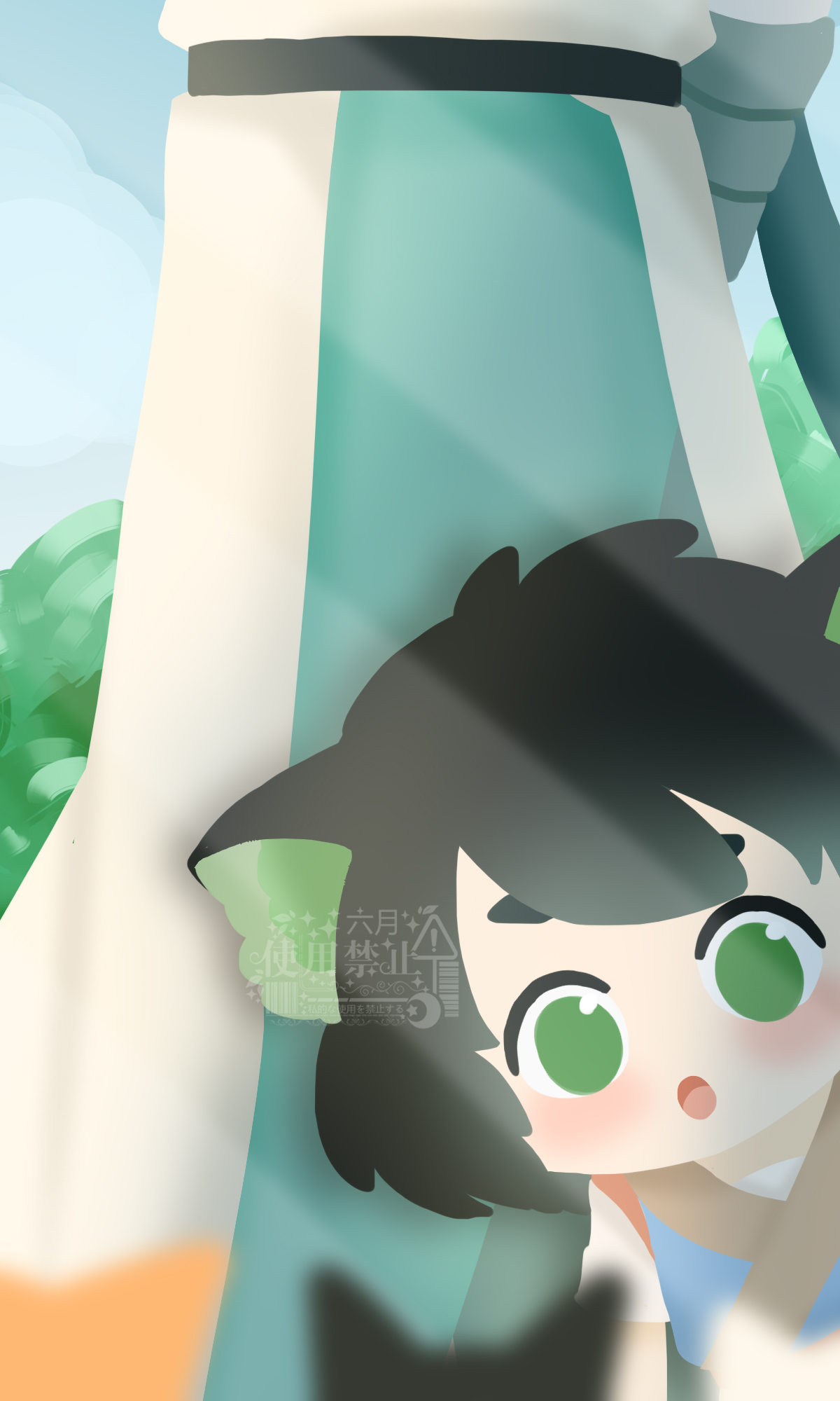 和师父逛gai_罗小黑战记无限罗小黑头像绘画作品