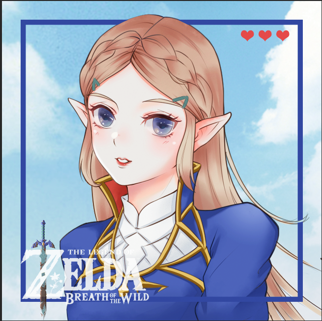 塞尔达_塞尔达塞尔达绘画作品