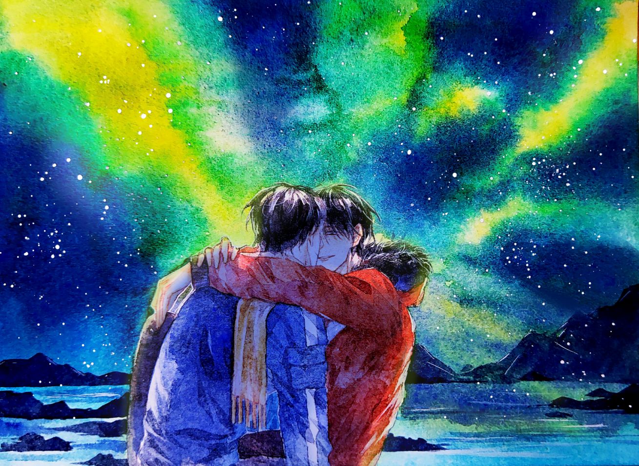 伪装学渣_伪装学渣朝俞谢俞贺朝头像绘画作品