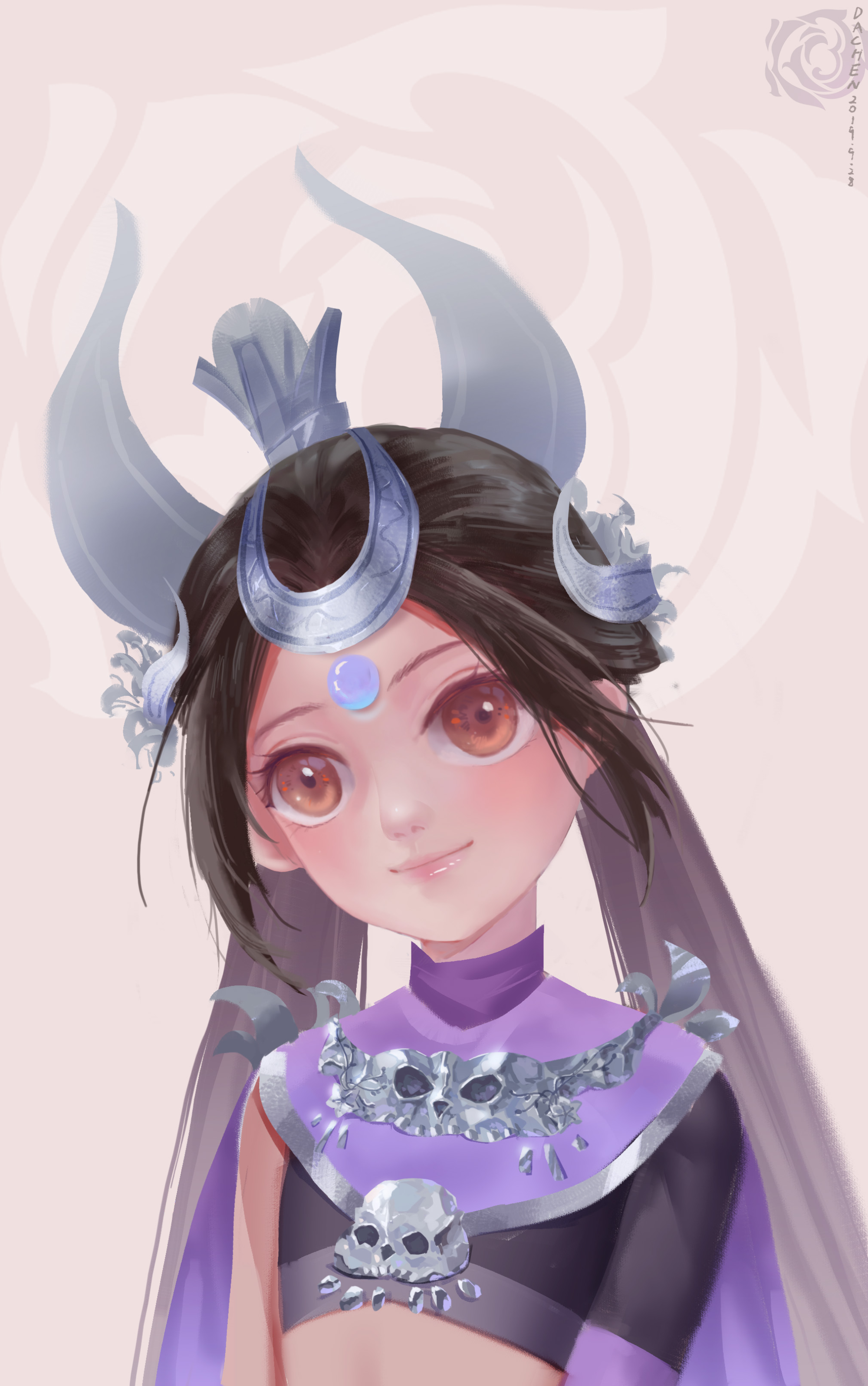 毒萝_剑网3毒萝头像绘画作品