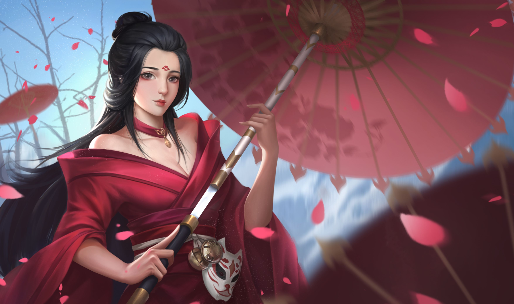 天香_天涯明月刀天香绘画作品