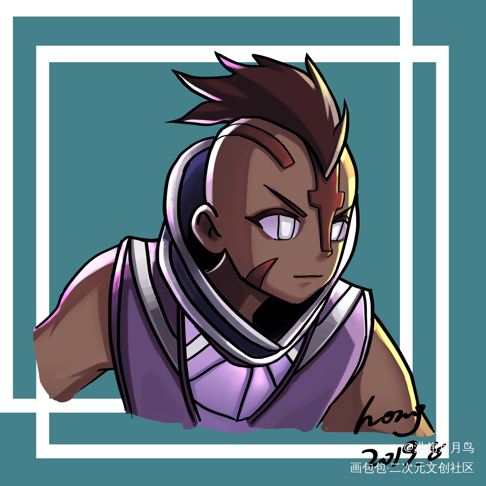 dota2同人头像_敌法师dota2绘画作品