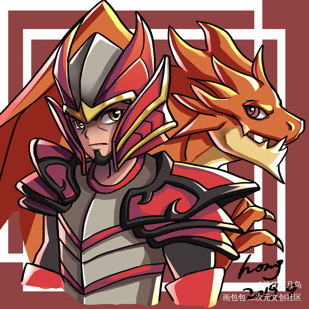 dota2同人头像_敌法师dota2绘画作品