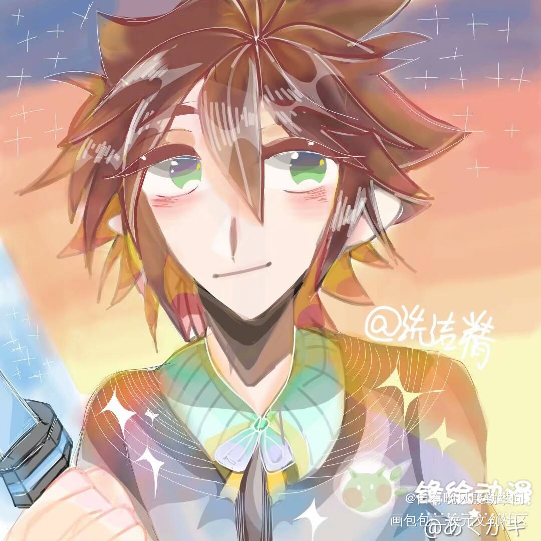 安迷修_凹凸世界安迷修绘画作品