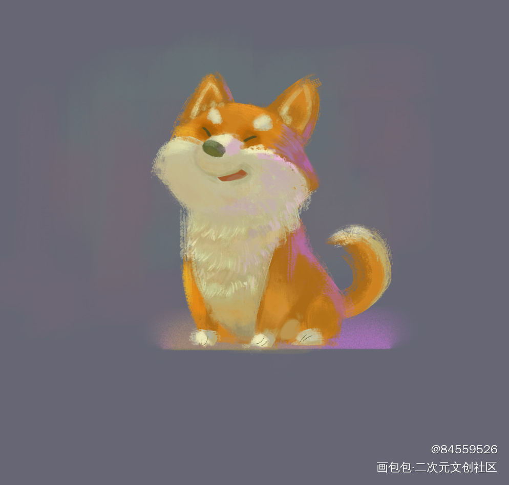 小h和尼古拉斯灯_向往的生活绘画作品