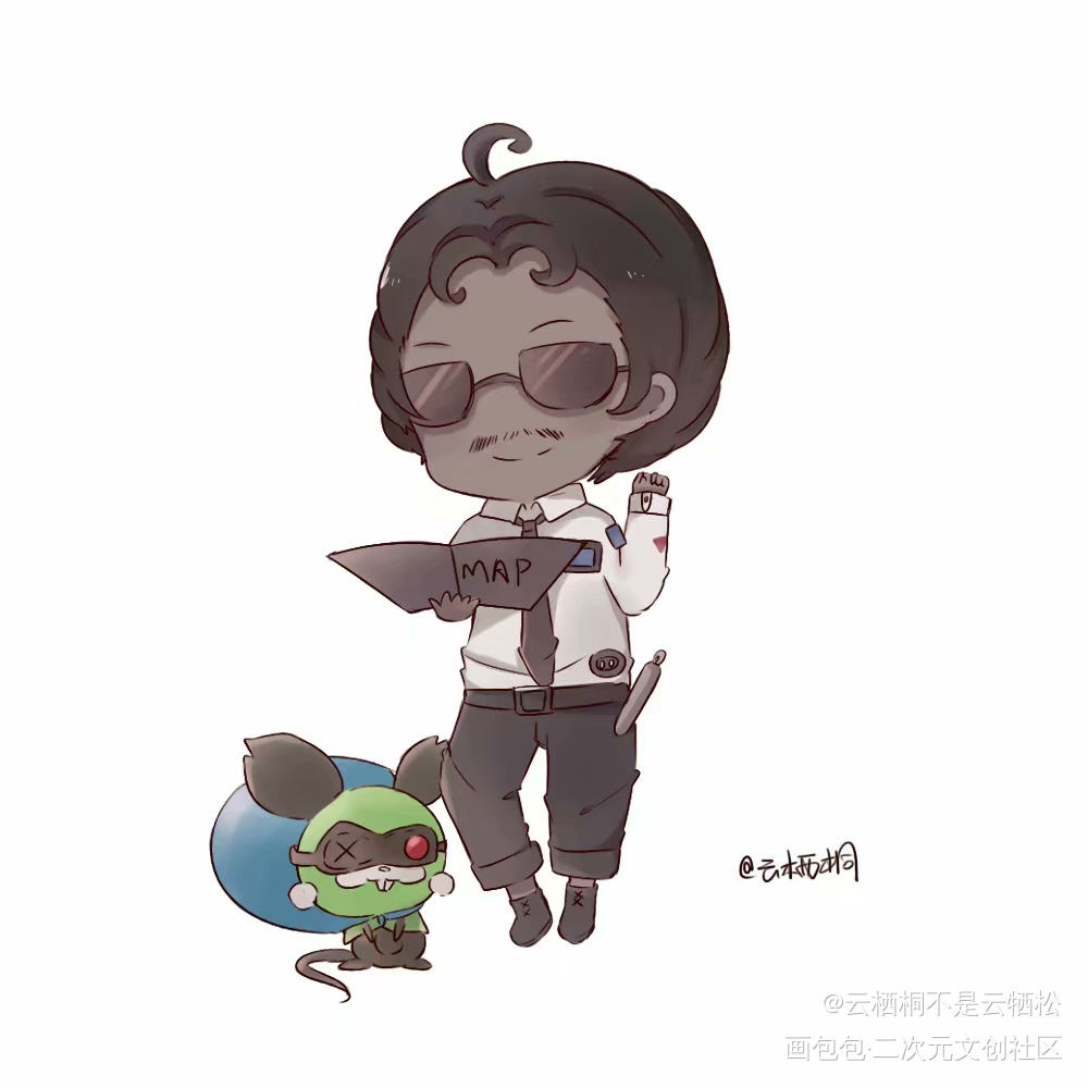 以前的q版之二_第五人格绘画作品