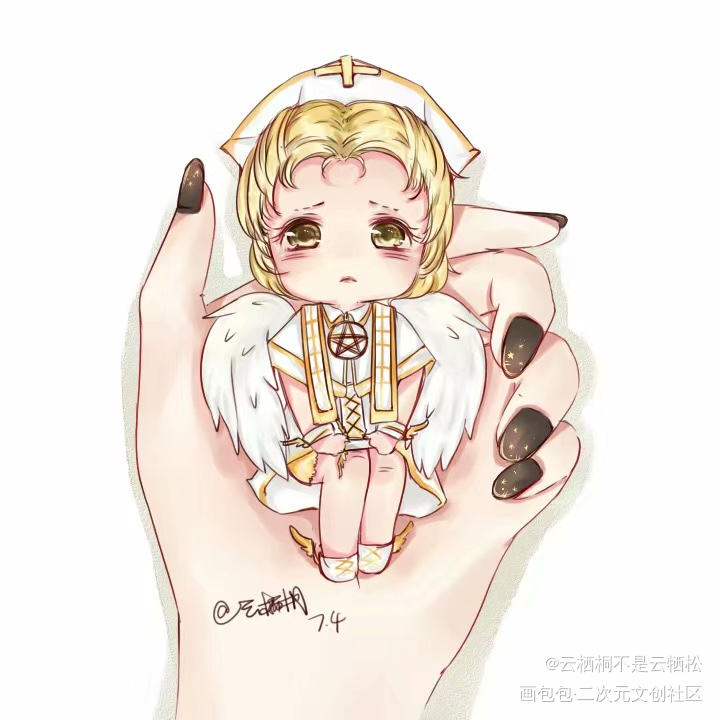 一只光天使_第五人格绘画作品