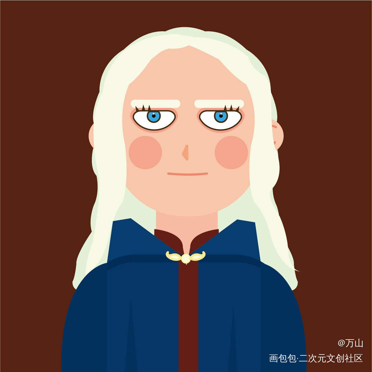 猎魔人AI头像_头像插画猎魔人绘画作品