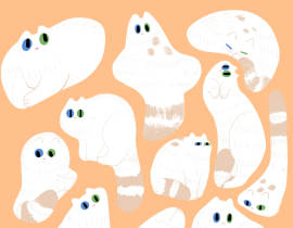 房东家的猫3—陈打折_绘画作品