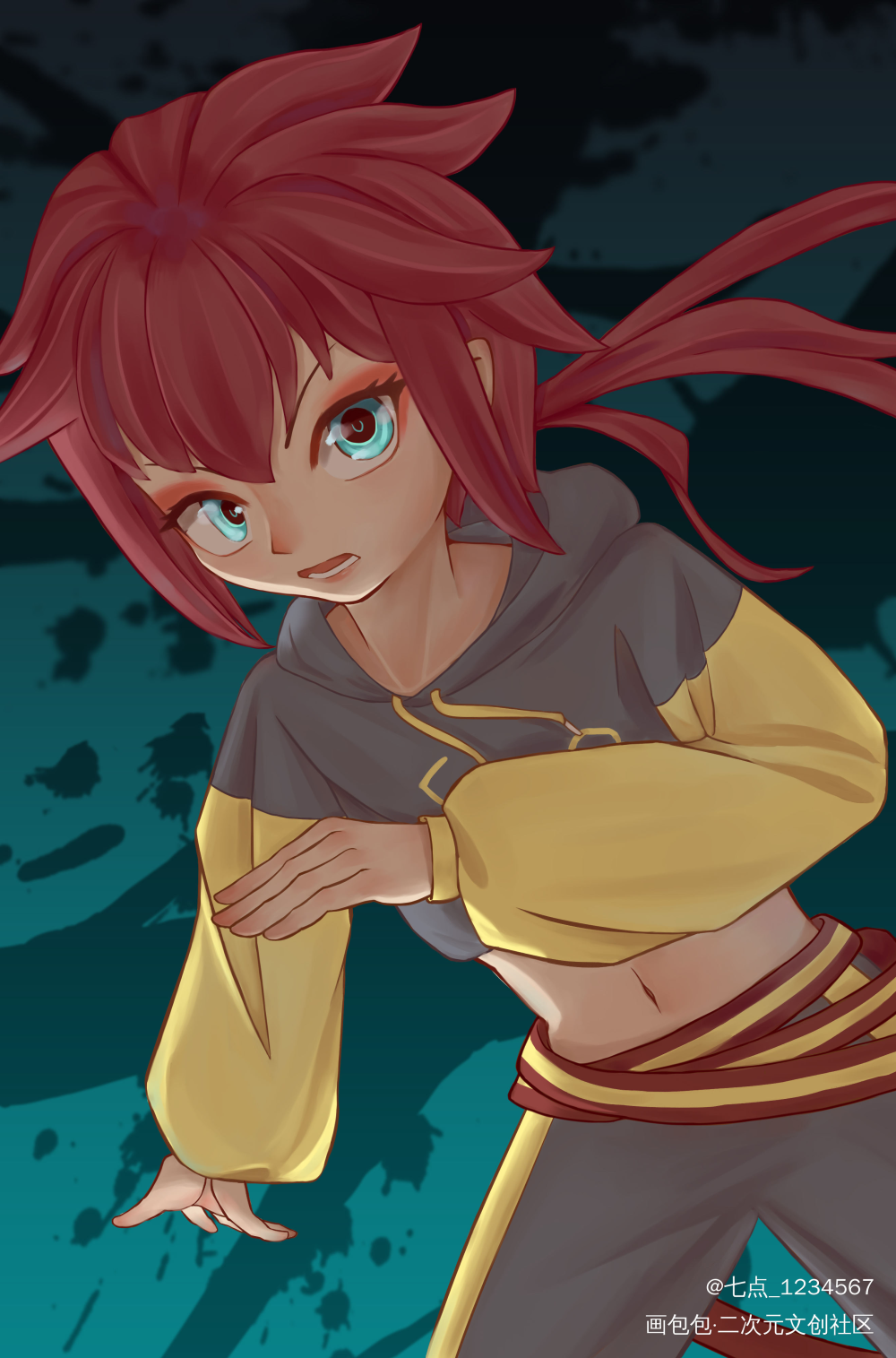 2020起点_伪厚涂日系求点评我要上首推插画原创绘画作品