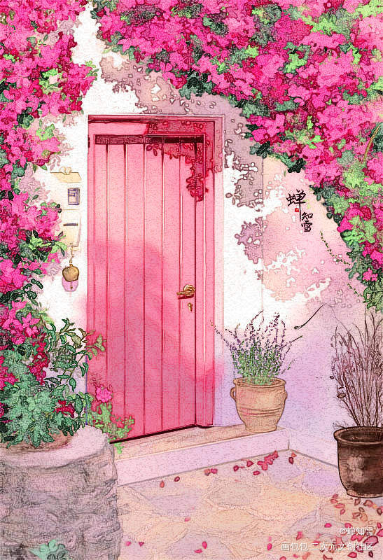 场景速涂_原创绘画作品