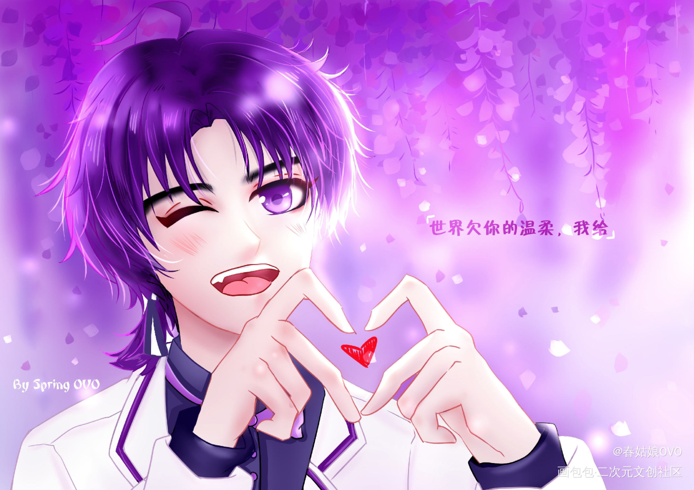 公子景 _失忆偶像出道中新倩女幽魂公子景绘画作品