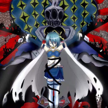 魔女沙耶加_魔法少女小圆美树沙耶香美树沙耶加厚涂平涂日系魔法少女