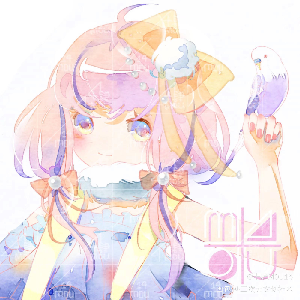 小香芋的新发型_鹦鹉萝莉双马尾我要上首推原创绘画作品