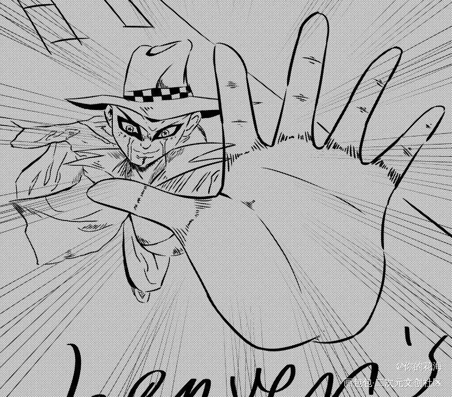 heaven's door_JOJO的奇妙冒险线稿绘画作品