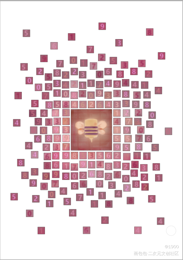方块画*4_方块画平涂求点评求配文我要上首推插画原创绘画作品