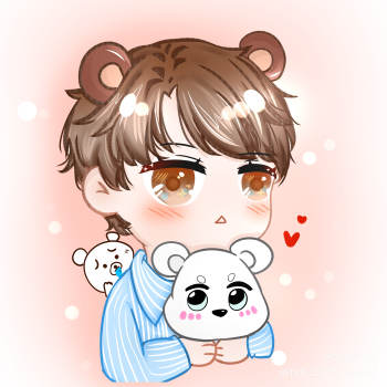 熊出没_coser熊祁萌q版q版熊耳同人绘画作品