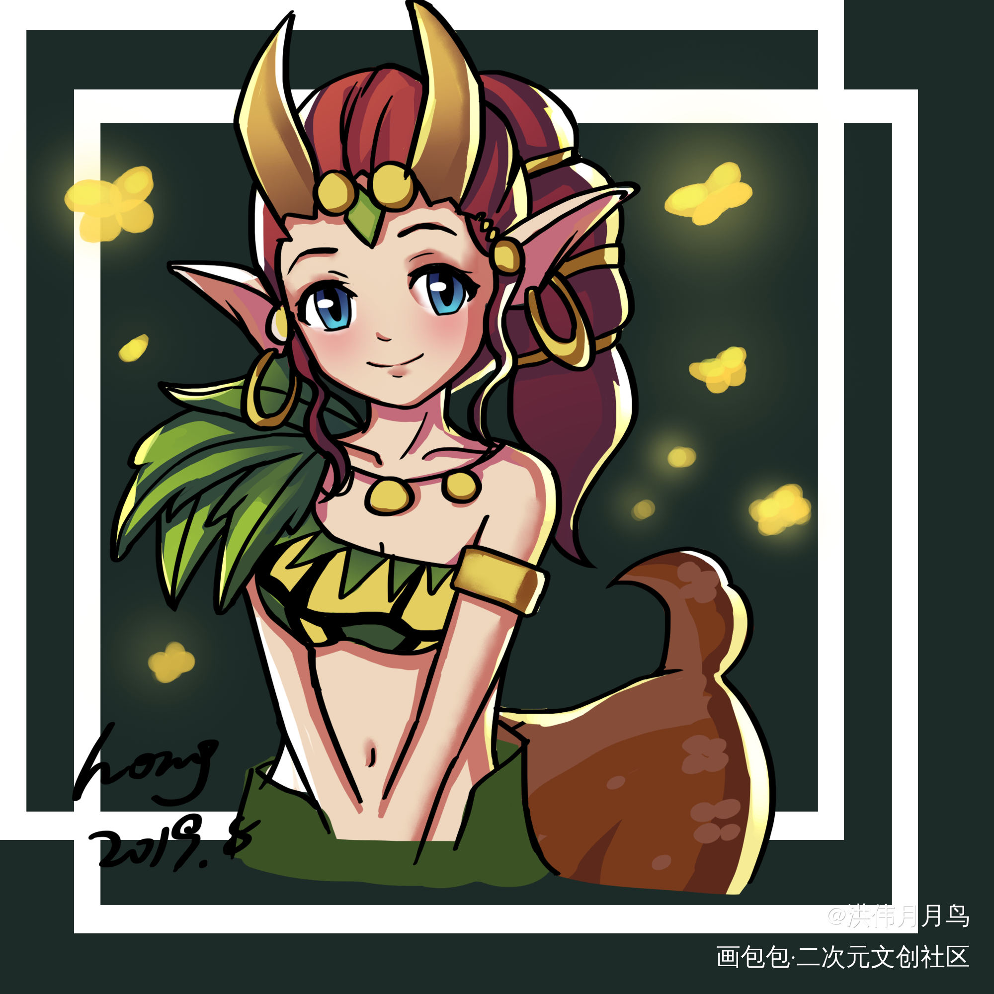 dota2全英雄头像_平涂奇幻头像dota2绘画作品