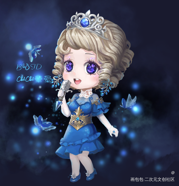 医生仲夏Q版_第五人格仲夏医生厚涂Q版头像插画绘画作品