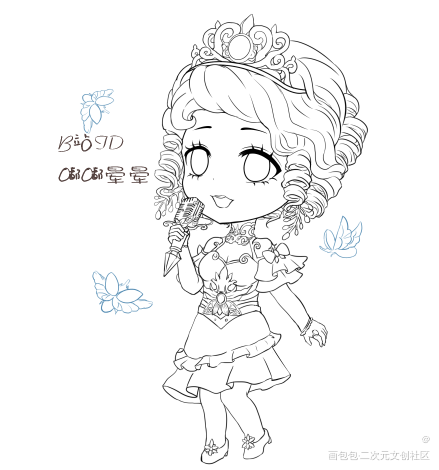 医生仲夏Q版_第五人格仲夏医生厚涂Q版头像插画绘画作品