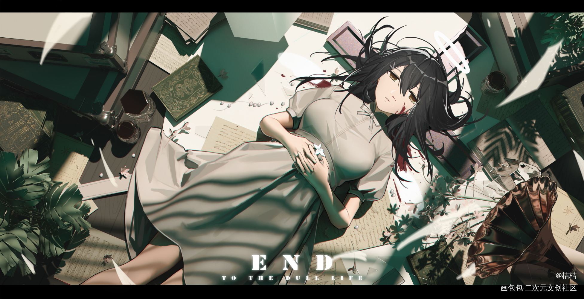 END_厚涂氛围感原创绘画作品