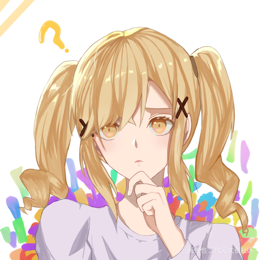 arisa_BanGDream市谷有咲市ヶ谷有咲厚涂日系疑惑头像绘画作品